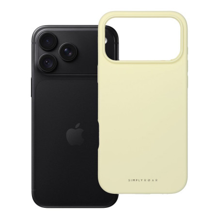 Kryt Roar CLOUD SKIN pro iPhone 18 Pro Max – světle žlutý