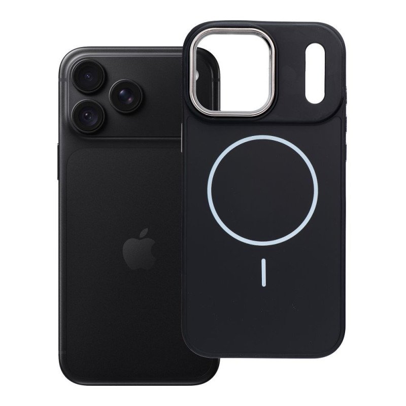 Kryt FRAME MAG COVER MagSafe pro iPhone 18 Pro Max / 17 Pro Max (6,9") - černý