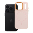 Kryt Frame Mag Cover iPhone 17 Pro MagSafe pudrově růžový