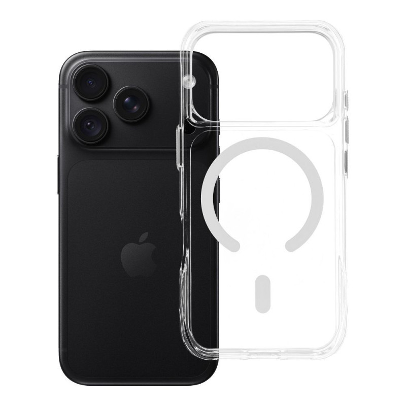 Kryt Roar SLIM DEFENDER MagSafe pro iPhone 18 Pro / 17 Pro - průhledný