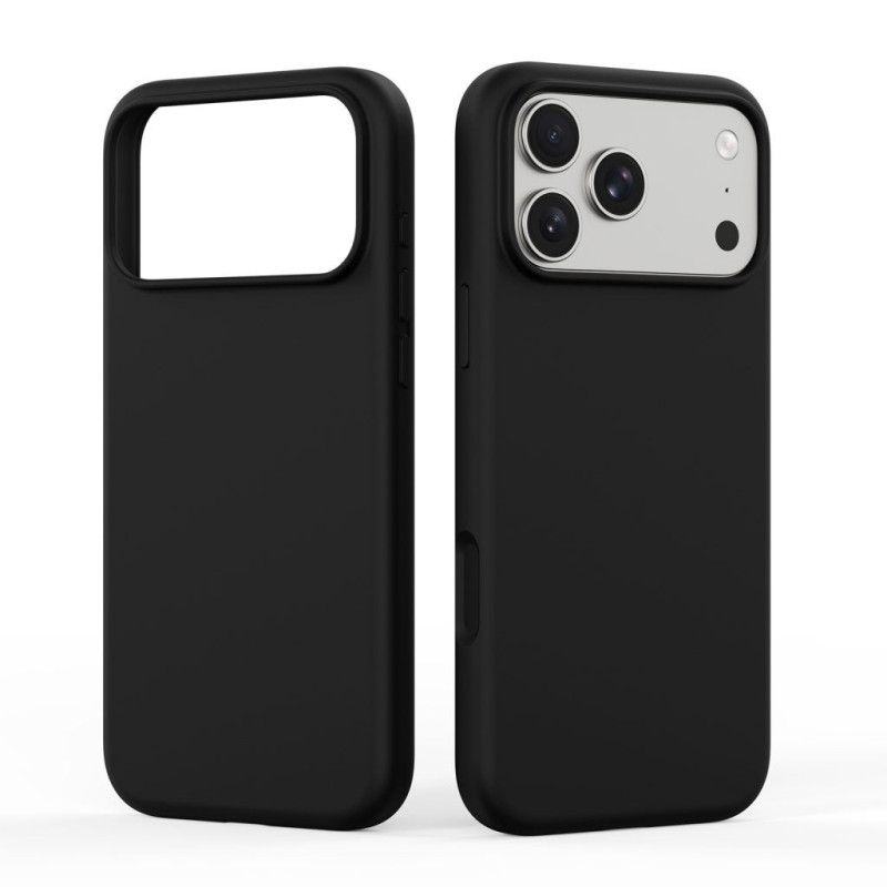 Kryt Dux Ducis PIEL LIQUID SILICONE MagSafe pro iPhone 18 Pro - černý