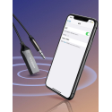 Ugreen Bluetooth audio přijímač 5,3 kabel USB audio adaptér AUX jack černý (70601 CM309)