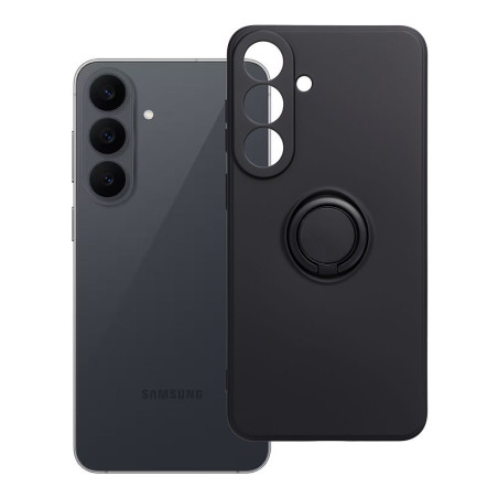 Kryt SILICONE RING pro Samsung Galaxy S26 FE – černý