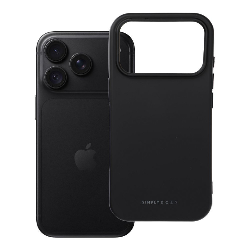Kryt Roar SPACE pro iPhone 18 Pro / 17 Pro - černý