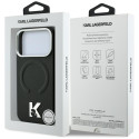 Kryt Karl Lagerfeld MagSafe pro iPhone 17 Pro a 18 Pro - černý