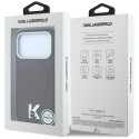 Kryt Karl Lagerfeld MagSafe pro iPhone 18 Pro Max – vínový