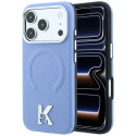 Kryt Karl Lagerfeld MagSafe pro iPhone 17 Pro Max - světle modrý