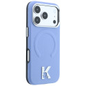 Kryt Karl Lagerfeld MagSafe pro iPhone 17 Pro Max - světle modrý