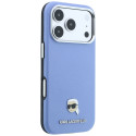 Kryt Karl Lagerfeld pro iPhone 17 Pro Max MagSafe - světle modrý