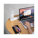 BASEUS CCFS-G02 Speed PPS Nabíječka USB a USB-C s výkonem 60W, PD + QC3.0, bílá
