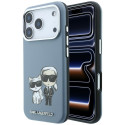 Pouzdro Karl Lagerfeld MagSafe pro iPhone 18 Pro Max modré