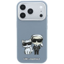 Pouzdro Karl Lagerfeld MagSafe pro iPhone 18 Pro Max modré