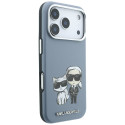 Pouzdro Karl Lagerfeld MagSafe pro iPhone 18 Pro Max modré