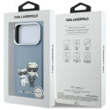 Pouzdro Karl Lagerfeld MagSafe pro iPhone 18 Pro Max modré