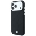 Kryt BMW Sign Deboss pro iPhone 18 Pro a 17 Pro – černý