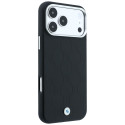Kryt BMW Sign Deboss pro iPhone 18 Pro a 17 Pro – černý