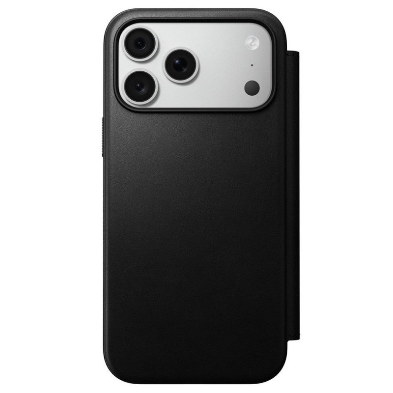 Pouzdro Nomad MODERN LEATHER FOLIO ECCO Leather MagSafe pro iPhone 18 Pro Max/17 Pro Max (6,9") - černé