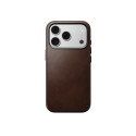 Kryt Nomad Traditional Leather pro iPhone 17 Pro - hnědý