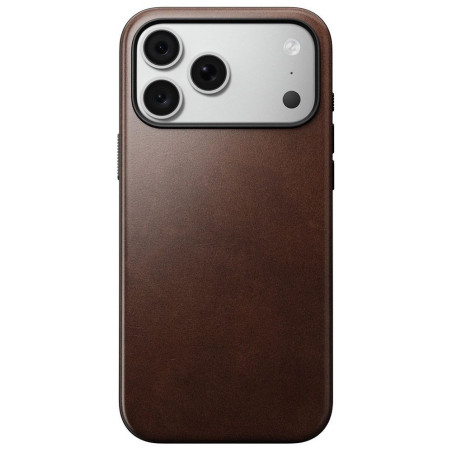 Pouzdro Nomad Modern Leather iPhone 18 Pro Max MagSafe
