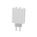 BASEUS CCFS-G02 Speed PPS Nabíječka USB a USB-C s výkonem 60W, PD + QC3.0, bílá