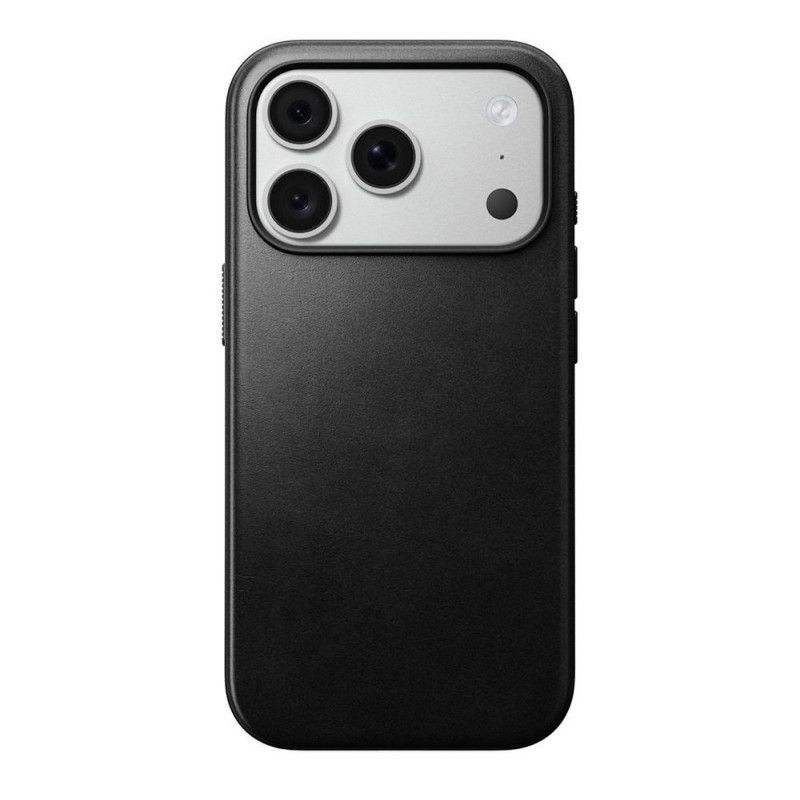 Kryt Nomad MODERN LEATHER CASE Horween MagSafe pro iPhone 18 Pro/17 Pro - černý