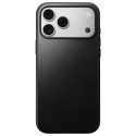 Kryt Nomad Modern Leather MagSafe pro iPhone 18 Pro Max černý