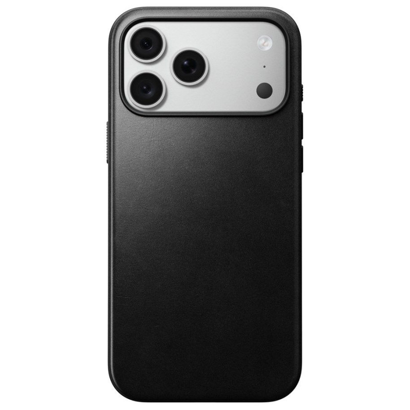 Kryt Nomad MODERN LEATHER MagSafe pro iPhone 18 Pro Max (6,9") - černý