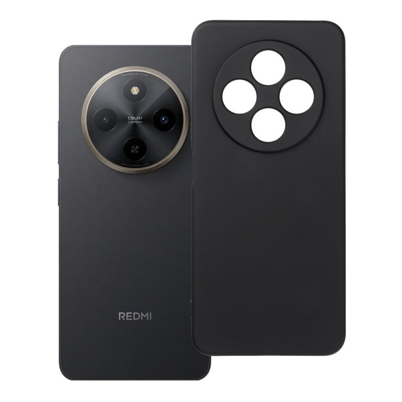 Kryt SILICONE pro Xiaomi Redmi 17C 4G - černý