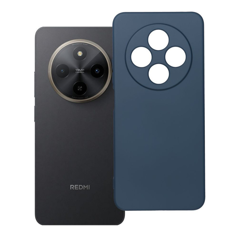 Kryt SILICONE pro Xiaomi Redmi 17C 4G - modrý