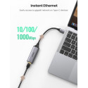 UGREEN CM199 Adaptér USB-C na RJ45 Gigabit Ethernet, hliníkový, Space Grey