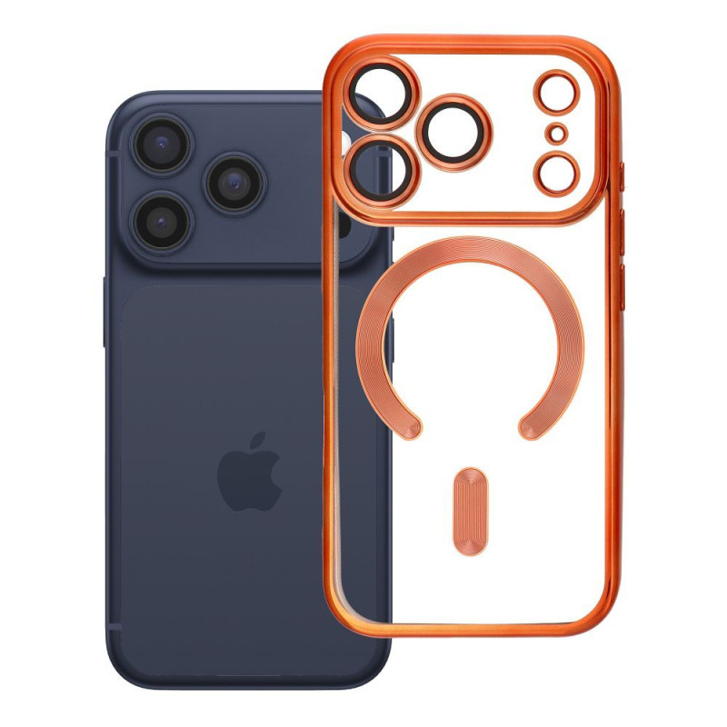 Kryt ELECTRO MAG COVER MagSafe pro iPhone 18 Pro / 17 Pro - oranžový