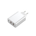 BASEUS CCFS-G02 Speed PPS Nabíječka USB a USB-C s výkonem 60W, PD + QC3.0, bílá