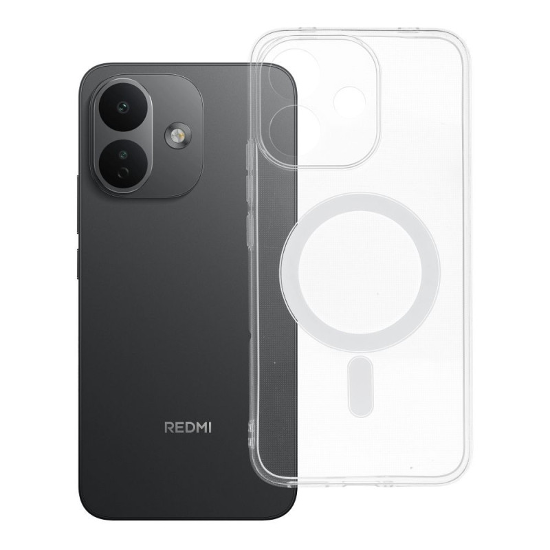 Kryt CLEAR CASE 2 mm MAG COVER MagSafe pro Xiaomi Redmi Note 17 Pro 5G - průhledný