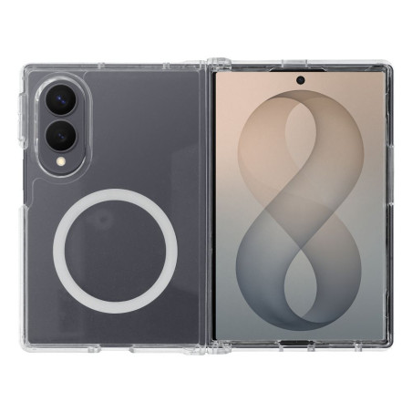 Kryt 4sF-S MagSafe pro Samsung Galaxy Z Fold 8 – průhledný