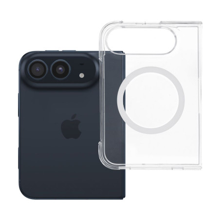 Průhledný kryt 4sD-i Clear Case s MagSafe pro iPhone Duo – pevný polykarbonát