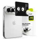 Ochrana fotoaparátu Ringke Camera Frame pro iPhone Duo – 2 sady, černý hliníkový rámeček