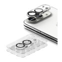 Ochrana fotoaparátu Ringke Camera Full Cover pro iPhone Duo – 2 ks, černá, celoplošná