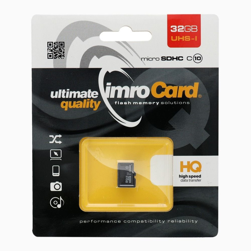 Paměťová karta Imro microSD 32GB 100MB/s Class 10 UHS-I