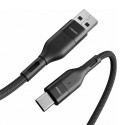 Kabel Veger USB-A na USB-C 25W 1,2 m černý