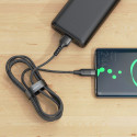 Kabel Veger USB-A na USB-C 25W 1,2 m černý