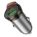 Nabíječka Hoco NZ16A 43W do auta USB-C + USB-A