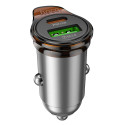 Nabíječka Hoco NZ16A 43W do auta USB-C + USB-A