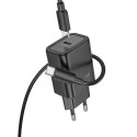 Nabíječka Hoco N60 20W USB-C PD + kabel 1 m černá