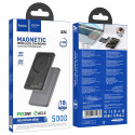 Powerbank Hoco Q26 MagSafe 5000 mAh 20W šedý