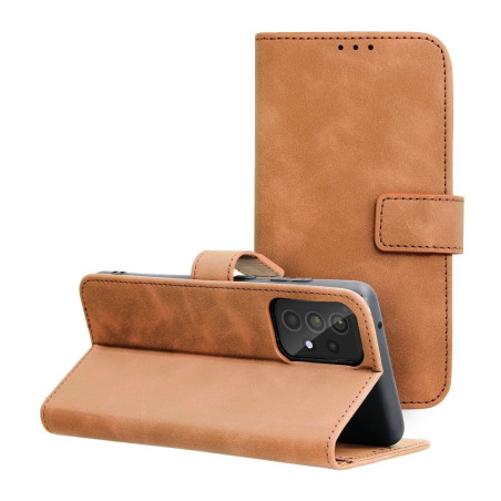 Pouzdro TENDER Book Samsung Galaxy A52 5G hnědé