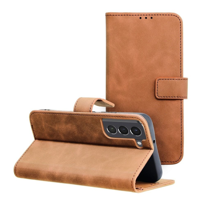 Pouzdro TENDER BOOK pro Samsung Galaxy A53 5G - hnědé