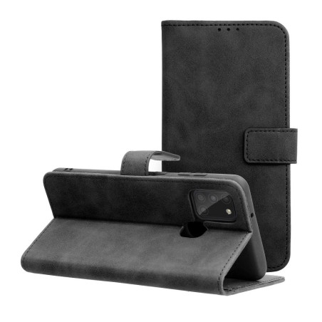 Pouzdro TENDER Book pro Samsung Galaxy A21s - černé