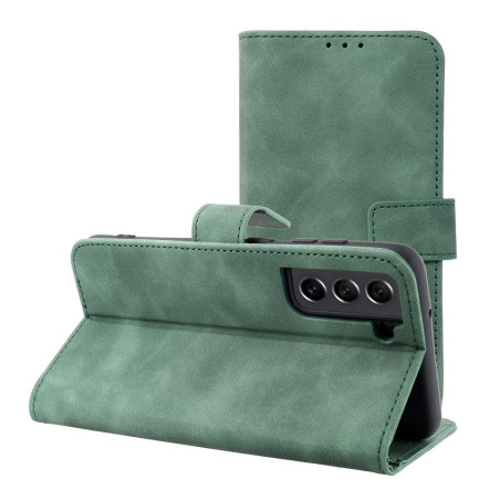 Pouzdro TENDER BOOK pro Samsung Galaxy S21 FE – zelené