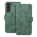 Pouzdro TENDER BOOK pro Samsung Galaxy S21 FE – zelené