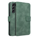 Pouzdro TENDER BOOK pro Samsung Galaxy S21 FE – zelené
